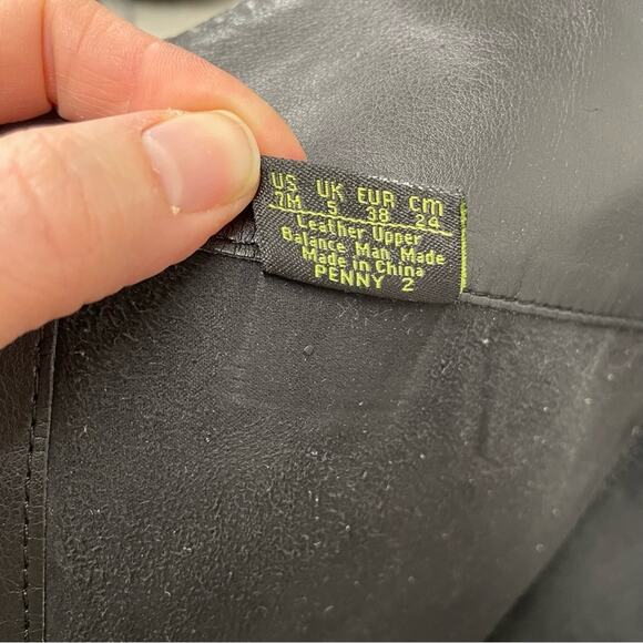 Sam Edelman Black Leather Penny Riding Boots Womens 7 Tall Classic Comfortable - Picture 3 of 13